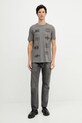 Armani Exchange t-shirt bawełniany XM001899.AF16283 szary AW25
