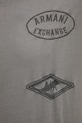 Armani Exchange t-shirt bawełniany XM001899.AF16283 szary
