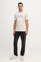 Хлопковая футболка Armani Exchange XM001902.AF10356 бежевый AW25