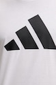 adidas Performance tricou de antrenament Train Essentials IM4373 alb