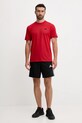 adidas Performance t-shirt treningowy Train Essentials JC5194 czerwony AW25