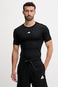 Футболка для тренинга adidas Performance Techfit slim чёрный JP4674