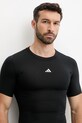 adidas Performance t-shirt treningowy Techfit czarny JP4674