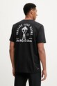 Odzież adidas Performance t-shirt treningowy TIE-INS JW3926 czarny