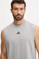 adidas Performance tricou de antrenament Designed for Training gri KB9831