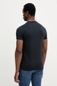 Emporio Armani t-shirt bawełniany 8N1TQ6.1JRGZ granatowy AW25