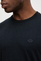 Emporio Armani t-shirt bawełniany granatowy 8N1TQ6.1JRGZ