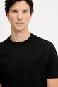 Emporio Armani t-shirt bawełniany czarny EM002832.AF12955