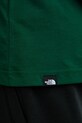 Μπλουζάκι The North Face Simple Dome NF0A87NG1KI1 πράσινο