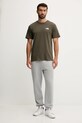 Μπλουζάκι The North Face Simple Dome NF0A87NG21L1 πράσινο AW25