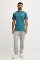 Βαμβακερό μπλουζάκι The North Face Redbox Celebration NF0A87NVBQ51 τιρκουάζ AW25