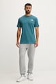 The North Face tricou din bumbac Redbox Celebration NF0A87NVBQ51 turcoaz AW25