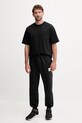 Βαμβακερό μπλουζάκι The North Face Dome Relaxed NF0A8DYPJK31 μαύρο AW25