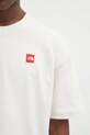 The North Face t-shirt bawełniany Redbox beżowy NF0A8EG5QLI1