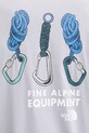 Bombažna kratka majica The North Face NF0A8F2GBOB1 modra