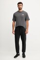 Bombažna kratka majica The North Face NF0A8F2GRHI1 siva AW25