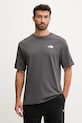 Oblečení Bavlněné tričko The North Face NF0A8F2GRHI1 šedá