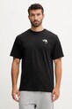 Oblečení Bavlněné tričko The North Face Explore Carabiner NF0A8F2HJK31 černá