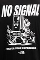 The North Face tricou din bumbac No Signal NF0A8F2MJK31 negru