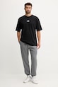 The North Face t-shirt bawełniany Mountain Fun NF0A8F2NJK31 czarny AW25