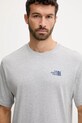 Kratka majica The North Face siva NF0A8F2PDYX1
