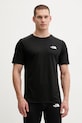 The North Face maglietta da allenamento Mountain Athletics Tape semplice nero NF0A8DY9JK31