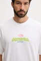 The North Face t-shirt bawełniany Expedition Celebration biały NF0A8E3CFN41