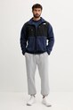 The North Face t-shirt bawełniany NF0A8E3M8K21 granatowy AW25