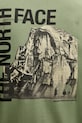 The North Face tricou din bumbac NF0A8EE9BO91 verde