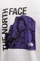 The North Face tricou din bumbac NF0A8EE9FN41 alb