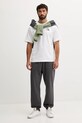 Βαμβακερό μπλουζάκι The North Face NF0A8F2TFN41 λευκό AW25