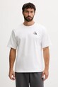Ρούχα Βαμβακερό μπλουζάκι The North Face NF0A8F2TFN41 λευκό