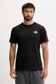 Odzież The North Face t-shirt bawełniany NF0A8F65JK31 czarny