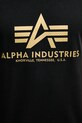 Alpha Industries t-shirt bawełniany czarny 100501CB.365