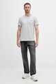 Alpha Industries t-shirt bawełniany 188505.666 szary AW25