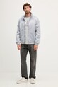 Alpha Industries t-shirt bawełniany 156551.666 szary AW25