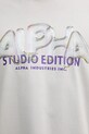 Alpha Industries t-shirt bawełniany 156551.666 szary