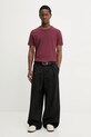 ZADIG&VOLTAIRE t-shirt bawełniany JMTS01741 bordowy AW25