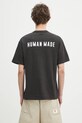 Odzież Human Made t-shirt bawełniany HM29TE005 czarny