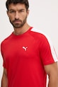 Puma t-shirt bawełniany czerwony 629592