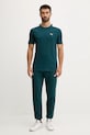 Puma tricou din bumbac 629592 verde AW25
