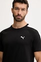 Puma tricou din bumbac negru 629592