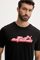 Puma t-shirt bawełniany czarny 632111