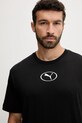 Puma t-shirt bawełniany czarny 688242