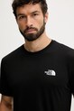 The North Face t-shirt bawełniany czarny NF0A8EGUET91