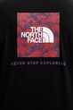 The North Face t-shirt bawełniany NF0A8EGUET91 czarny