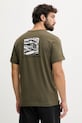 Îmbrăcăminte The North Face tricou din bumbac NF0A8E3HFA41 verde