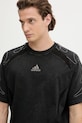 Бавовняна футболка adidas Originals Adilenium Tg Te чорний KF8538