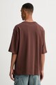 Îmbrăcăminte adidas Originals tricou din bumbac Oversize Tee KA0476 maro