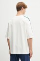 Одежда Хлопковая футболка adidas Originals Oversize Tee KA0478 бежевый